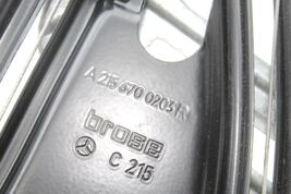 Passenger Quarter Window Regulator 215 Type Fits 00-06 MERCEDES CL-CLASS 74919 image 9