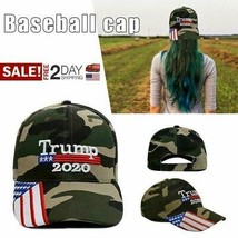 Trump Hat, President Donald Trump 2020 Hat Keep America Great Embroider - £14.53 GBP