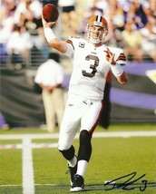 Derek Anderson signed autographed Cleveland Browns football 8x10 photo with COA - £39.56 GBP