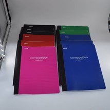 12 Staples Composition Notebook 9.75&quot;x7.5&quot; College Ruled 70 Sheets vario... - $28.70