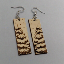 Christmas Tree Dangle Earrings - $9.89