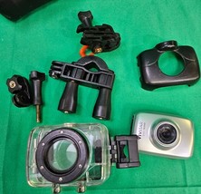 VIVITAR-DVR781HD 5.1 MP 720p Camcorder Lightweight Camera  W Waterproof ... - £16.87 GBP