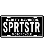 Harley Davidson SPRSTR Embossed Metal Novelty Car License Plate Auto Tag - £7.15 GBP