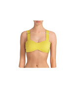 Cremieux  Solid Wide Strap   Bikini Top in Yellow - €12,23 EUR