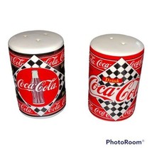 Vintage 1995 Salt &amp; Pepper Shakers The Coca-Cola Company by Enesco Coke ... - $300.96 MXN