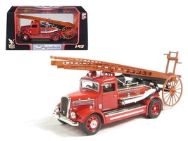 1938 Dennis Light Four Fire Engine Red 1/43 Diecast Model by Road Signature - £62.15 GBP