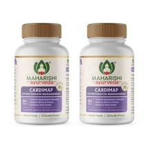 2 X Maharishi Ayurveda Cardimap | Normalises Blood Pressure Naturally | 60 CAPS - £20.55 GBP