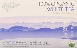 Prince of Peace Organic White Tea 100 Count, 6.35oz - £12.58 GBP