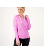 Koolaburra by UGG Light &amp; Airy French Terry Hoodie (Orchid Heather, XL) ... - £12.64 GBP