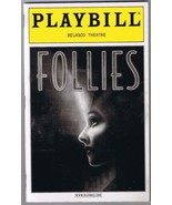 Playbill Follies Belasco Theatre 1992 + Ticket - $9.89