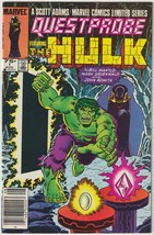 Questprobe #1 August 1984 Featuring The Hulk - $4.90