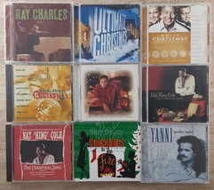 Christmas Popular CD Lot of 9 Ray Charles Babyface McLachlan John Legend R.E.M. - £14.19 GBP