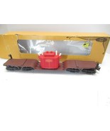 THE LIONEL VAULT - 9233 DIECAST DOUBLE TRUCK FLAT CAR W/TRANSFORMER- 0/027- W72 - $65.79