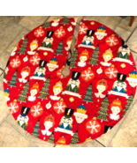 Christmas Nutcracker Fabric 36&quot; Wide Tree Skirt - $14.85