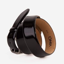 The Dodoma Black Patent Leather Belt image 3