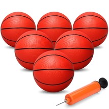 6&#39;&#39; Mini Replaceable Basketballs For Mini Basketball Hoop, Kids Mini Red... - $25.65