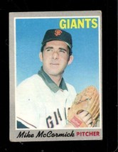 1970 Topps #337 Mike Mccormick Good+ Giants *X68833 - $0.97