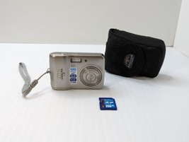 Nikon Coolpix l6 6.0mp 3x Optical Zoom Camera With Case &amp; Memory Card TE... - £43.35 GBP