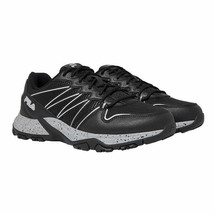 Fila Men&#39;s Size 12 Quadrix Trail Shoe Sneaker, Black - $29.99