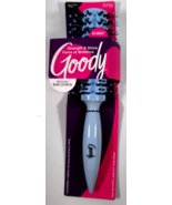 Goody Round Brush Infused with Black Castor Oil Vegan Boar &amp; Ball-Tipped... - £9.43 GBP