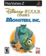 PS2 - Disney Pixar Classics: Monsters, Inc. (2002) *Complete With Instru... - $8.00