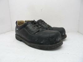 DAKOTA Men&#39;s Low-Cut Quad Comfort Steel Toe Steel Plate Work Shoes Black... - $21.37
