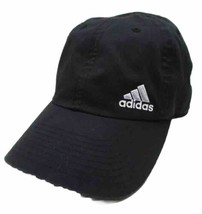 Adidas Logo Casquette /Chapeau Léger Réglable Noir Climalite Authentique... - $12.07