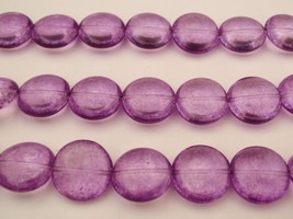 4(Four)  14 mm Cushion Round Beads: Transparent Bodacious - £1.51 GBP