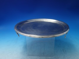 I.F.M.I Coin Silver Salver Tray Footed Circa 1830 10" x 1 3/8" 23.2 ozt (#6168) - £1,103.95 GBP