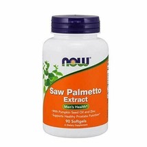 NOW Supplements, Saw Palmetto Extract with Pumpkin Seed Oil and Zinc, Men&#39;s H... - £14.06 GBP