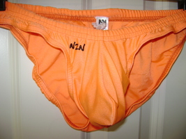 rare n2n z15 mavrick swim bikini with built in c strap size sm ,  bright... - $125.00