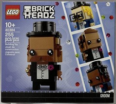 Lego Brick Headz #40384 Wedding Groom 255pcs 10+ {RETIRED} - $65.44