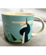 Starbucks 2016 Seoul South Korea 14oz Coffee Mug City Blue Sky Tower Exc... - $53.72 CAD
