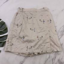 Liz Sport Womens Vintage Y2k Golf Skort Size 4 Khaki Beige Novelty Golfe... - $473.83 MXN