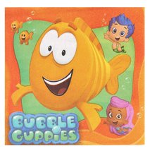 Bubble Guppies Luncheon Napkins - $10.77