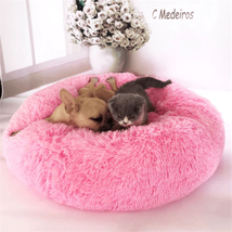 Luxuriously Cozy Round Plush Cat Mattress - £30.03 GBP+