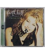 Faith Hill Signed Autographed &quot;It Matters to Me&quot; Music CD - COA Matching... - €59,45 EUR