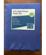 Your Zone Soft Microfiber Sheet Set Twin/Twin-XL Blue - $11.30