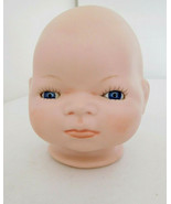 Antique Reproduction 10&quot; Bye Lo Baby Porcelain Head w/ Eyes Doll Making ... - £14.89 GBP