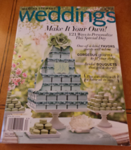 Martha Stewart Weddings Personalize the day; Gowns; Favors; Bouquet Fall 2008 NF - £17.26 GBP