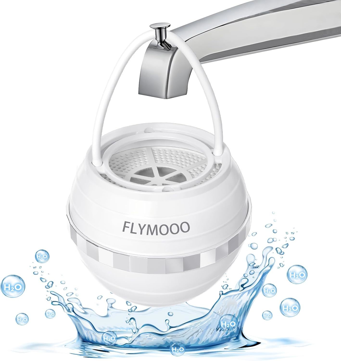 Water Filter For Tub Faucet - 8 Stages Bathtub Water Filter Reduces, White - $35.93