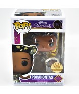 Funko Pop! Disney Princess Pocahontas Gold w Pin Shop Exclusive Figure #... - £7.90 GBP