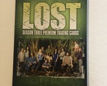 Lost Trading Card Season 3 #1 Matthew Fox Terry O’Quinn Evangeline Lilly - $1.97