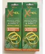 2 Packs of  Xpel Mosquito &amp; Insect Repellent Wrist/Ankle Bands - Free Po... - $100.33 MXN