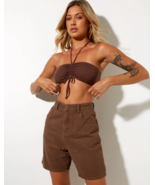 MOTEL ROCKS Dad Shorts in Rich Brown (MR90) - £19.99 GBP