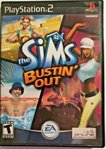 Sims Bustin&#39; Out (Sony PlayStation 2, 2003): GAME AND CASE, Simulation - £5.43 GBP