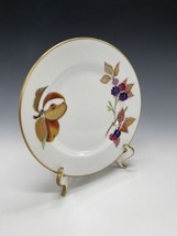 Royal Worcester Evesham Gold Rim 6.5&quot; Bread Dessert Plate England Porcel... - $9.68