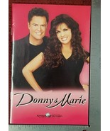 DONNY &amp; MARIE OSMOND -  2010 TICKET STUBS, CALENDAR &amp; CONCERT SHOW PROGR... - $54.51 CAD