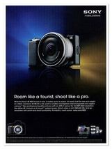 Sony Alpha NEX-5 Camera Shoot Like a Pro 2010 Full-Page Print Magazine Ad - $9.70
