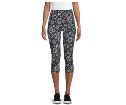 No Boundaries Juniors Capri Leggings Black Celestial Size 2XL 19 - £19.60 GBP